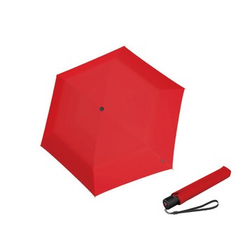 Knirps.德國紅點傘｜U.200 超輕薄羽量自動傘-Red