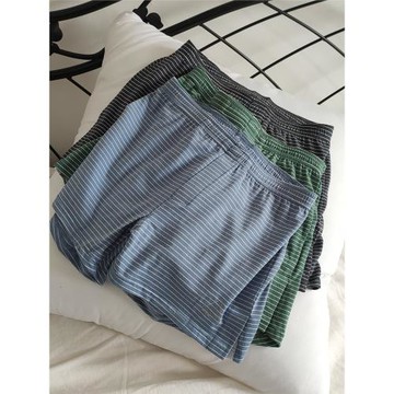 2條純棉男士內褲寬松透氣阿羅褲針織男生大碼四角短褲頭夏季睡褲