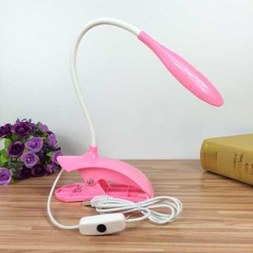 創意夾子燈 兒童學習LED護眼小臺燈 USB臥室床頭燈 夾子禮品臺燈