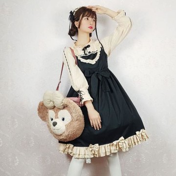 原創舒芙蕾洛麗塔洋裝日常連衣裙日系可愛軟妹服學生小裙子可愛