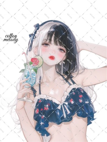 original sticker no.6476 人物貼紙 原創貼紙 人物貼紙 女孩貼紙 原創人物貼紙