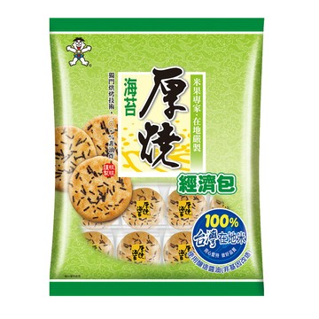旺旺 厚燒海苔經濟包350g
