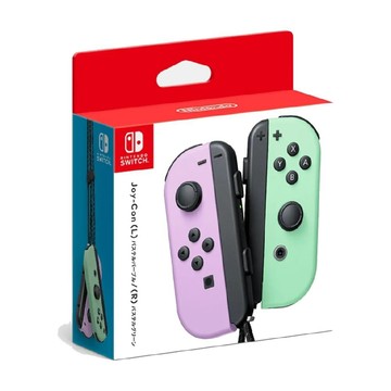 Nintendo Switch NS Joy-Con 左右手控制器 淡雅紫/淡雅綠 台灣公司貨