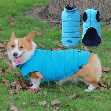 秋冬保暖寵物狗狗衣服馬甲雪納瑞柯基泰迪法斗博美防水防風沖鋒衣