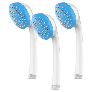 Dr.AV 聖岡科技 滿天星蓮蓬頭 1號  白色 + 藍色  3入