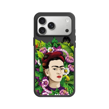 iPhone 17 Pro Max SolidX 黑 - Frida Kahlo - 卡蘿與猴子
