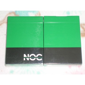 【USPCC撲克】Bicycle NOC DECK 極簡抽象派藝術風撲克牌~綠色-S102199355