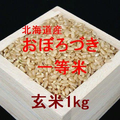 北海道産 おぼろづき 一等米 玄米1kg （令和4年産）