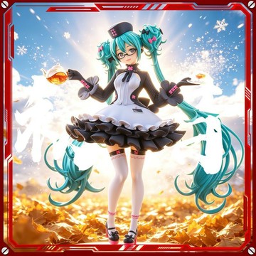 免運臺現【若潮】咖啡女僕初音 初音未來系列動漫周邊GK手辦擺件桌搭潮玩