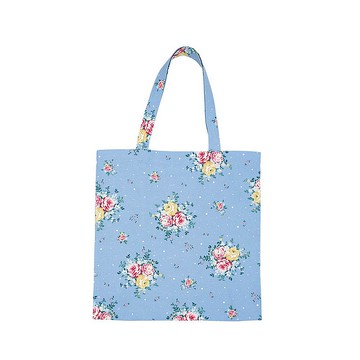 丹麥GreenGate Laura dusty blue 托特包