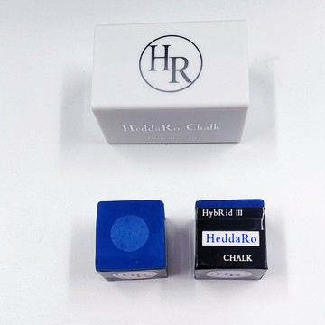 免運 hybrid chalk v3升級第三代撞球巧克-藍色(兩顆/盒裝)