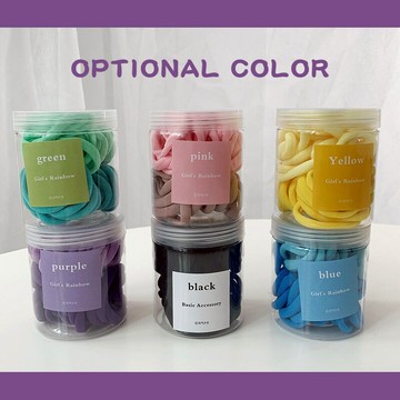 糖果色無接縫發繩毛巾發圈夏季不勒發皮筋高顏值頭飾粗皮套女頭繩