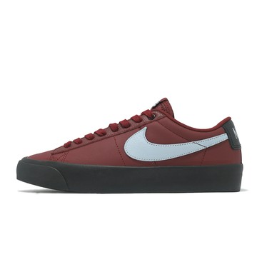 Nike 休閒鞋 SB Blazer Low Pro GT 男鞋 酒紅 復古 低筒 DV1226-600