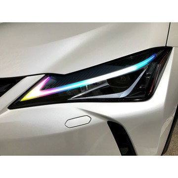 小馬汽車工坊_Lexus_UX200_200F_250h_300日行燈膜_小馬汽車工坊 DIY貼膜
