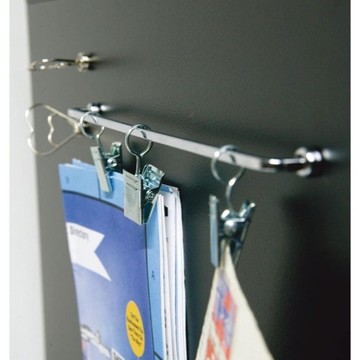 日本復古DULTON免打孔票據菜單磁鐵收納夾｜日本進口 三夾式 強力磁鐵夾 菜單夾 帳單夾 名牌夾 文