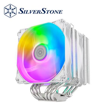 銀欣 HYD120W-ARGB 白色 雙塔雙ARGB風扇六導管CPU散熱器