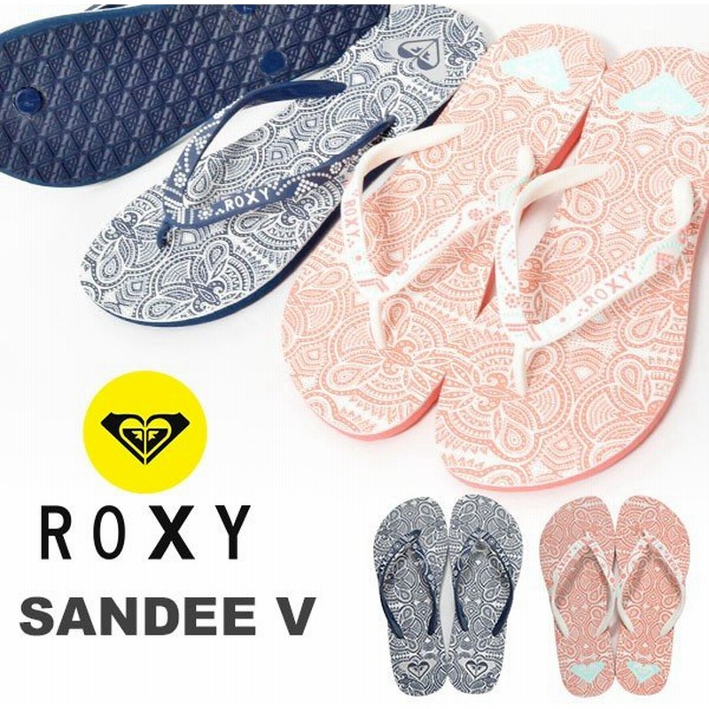 ビーチサンダル Roxy ロキシー レディース Sandee V トングサンダル ビーサン 35 Off 通販 Lineポイント最大0 5 Get Lineショッピング