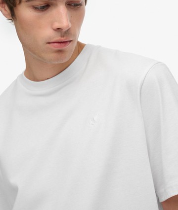 Superdry Men's Blank Oversized T-shirt White Size: M