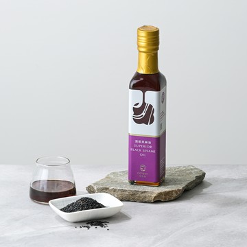 好日籽100%鮮榨頂級黑麻油250ml