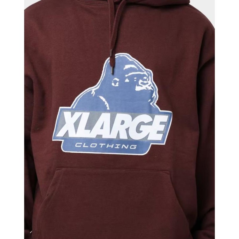 XLARGE パーカー エクストララージ 91 Slanted Logo Hoodie 長袖 プル