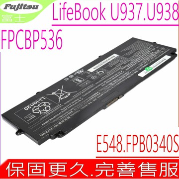 FUJITSU FPCBP536 FPCBP544 原裝電池 富士 Lifebook U937 U938 E548 FPB0340S CP749821-01
