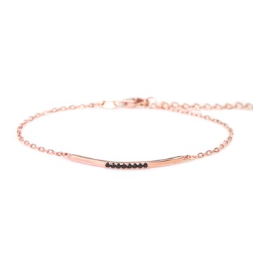 ART64 低調閃耀 純銀手鍊 Taffy系列 925純銀 美鑽款 玫瑰金色 女生手鍊 情人節禮物 母親節禮物