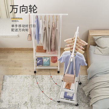 衣帽架落地家用門口掛衣架宿舍置物架鞋柜玄關衣帽柜臥室晾衣架