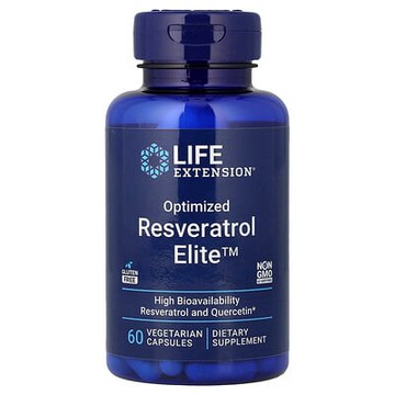 Life Extension, 優效白藜蘆醇素食膠囊，60 粒裝