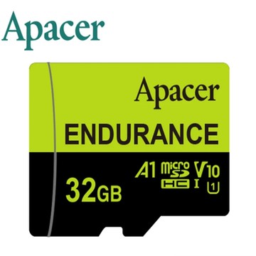 Apacer宇瞻 32GB MicroSDXC UHS-I U1 V10 A1 Class10高效耐用記憶卡(100MB/s)