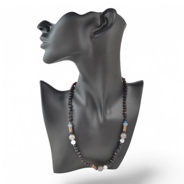 天然波羅的海琥珀色寶石項鍊 NS02