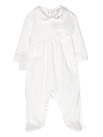 Monnalisa - appliqué-detailing cotton pyjamas - kids - Cotton - 3 - White