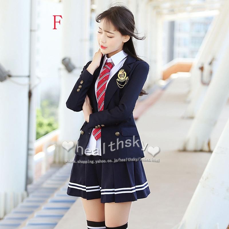 学生服 上下6点セット 女子高生制服 高校生 女の子 制服 スクール