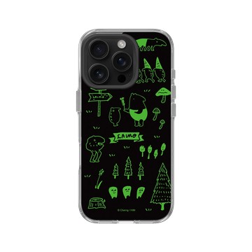 iPhone 16 Pro Clear 透明 - 馬來貘 Laimo - LAIMO的魔幻森林_黑夜