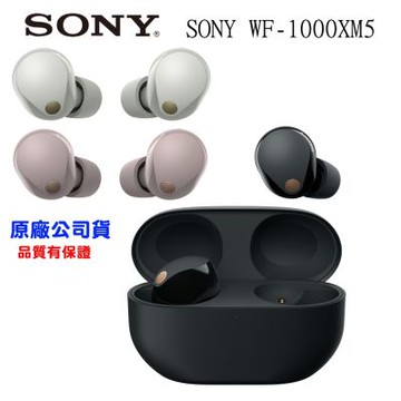 【SONY 】 WF-1000XM5 旗艦真無線藍牙耳機 保固 12+6 個月-正原廠公司貨