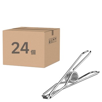 Need LOHAS 享樂活 晶采 不鏽鋼線形夾  CHN504  24個