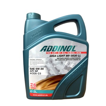 《油工坊》ADDINOL GIGA LIGHT MV 0530 LL 5W30 5L C3 SP 229.51