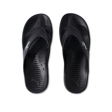 Puma Aqua Flip 男鞋 女鞋 黑色 防水 輕量 休閒 一體成型 運動 夾腳拖 人字拖 拖鞋 37509801