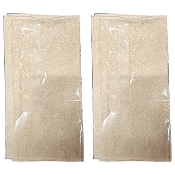 來福牌 甜蜜素色毛巾 HS0525 卡其色｜純棉親膚、吸水速乾  2條