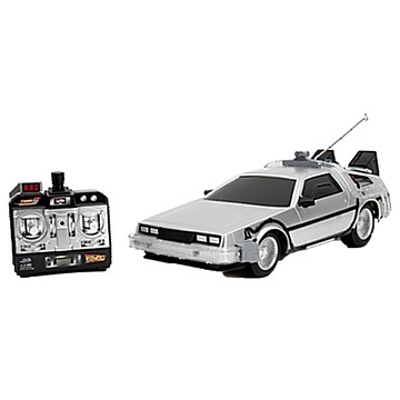 Jada 佳達 回到未來遙控車 1:16比例 銀色 經典電影模型  1個