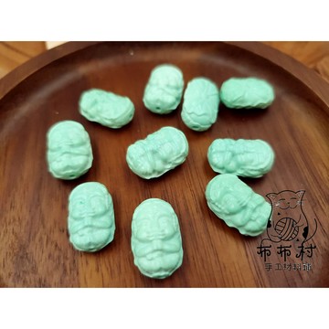 蒙松象寶寶串珠 散珠 穿搭手鍊配件 文藝飾品配件 文玩小物 D42