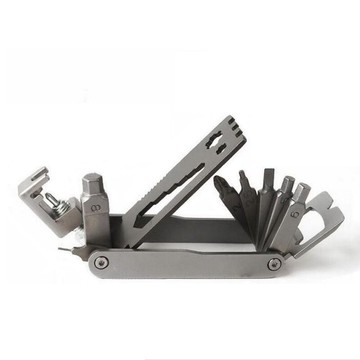 多功能小工具不銹鋼加厚單車修理工具自行車便攜工具螺絲刀組合卡