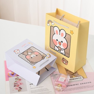 台灣現貨🏆卡通禮物紙盒 小朋友分享禮包裝袋 紙袋 包裝袋 小禮物袋 卡通手提袋 幼兒園分享禮 可愛收納袋 卡通伴手禮