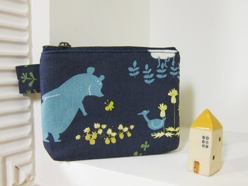 熊熊和動物朋友們零錢包