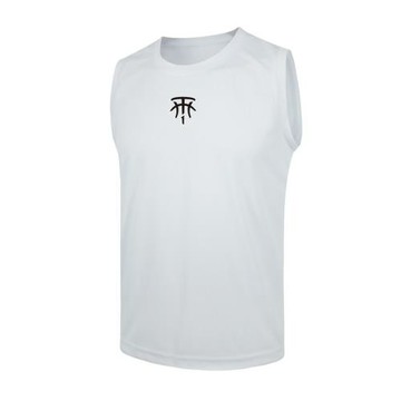 麥迪籃球服無袖背心坎肩t恤速干馬甲男女寬肩訓練衣投籃跑步健身