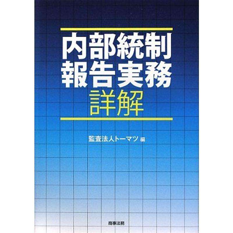 内部統制報告実務詳解