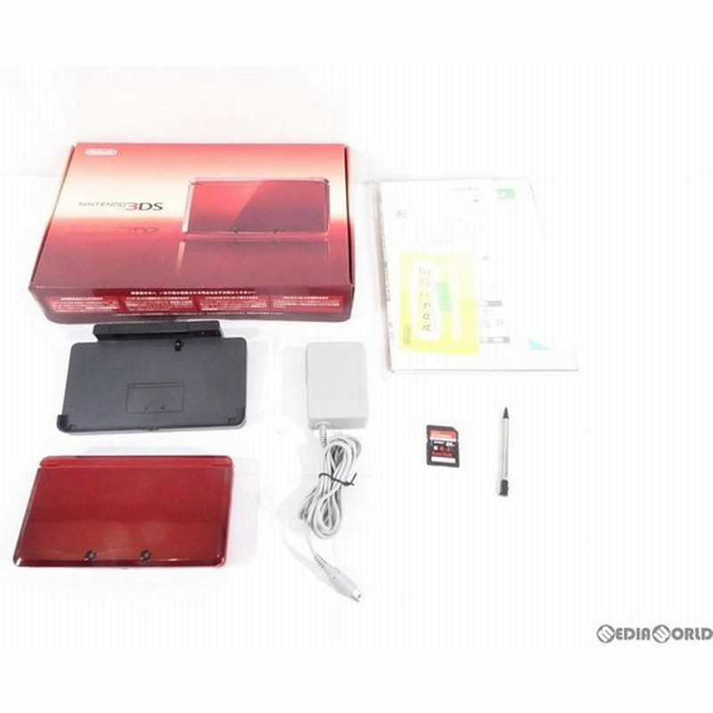 中古即納 訳あり 本体 3ds ニンテンドー3ds フレアレッド Ctr S Raaa 通販 Lineポイント最大0 5 Get Lineショッピング