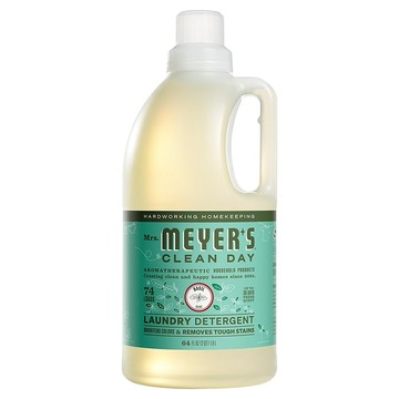 Mrs.MEYER'S 梅耶夫人 香氛濃縮洗衣精 草本  1個  1800ml