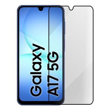 Metal-Slim Samsung Galaxy A17 5G 全膠滿版9H鋼化玻璃貼-晶鑽黑
