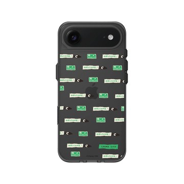 iPhone Air Clear (相機按鈕) 酷墨灰 - 馬來貘 Laimo - Sign