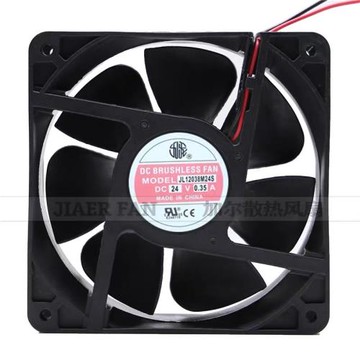 原裝九龍 Y-Y12038H24B DC24V 0.35A 12CM/厘米 大風量散熱風扇